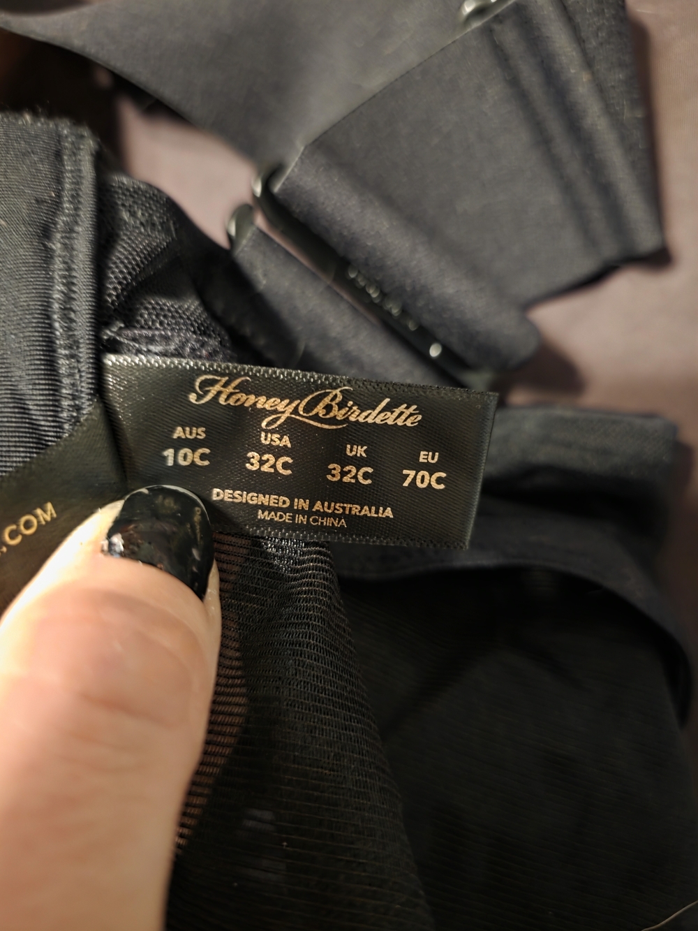 Honey Birdette Alexis Push Up Bra - Picture 4 of 5
